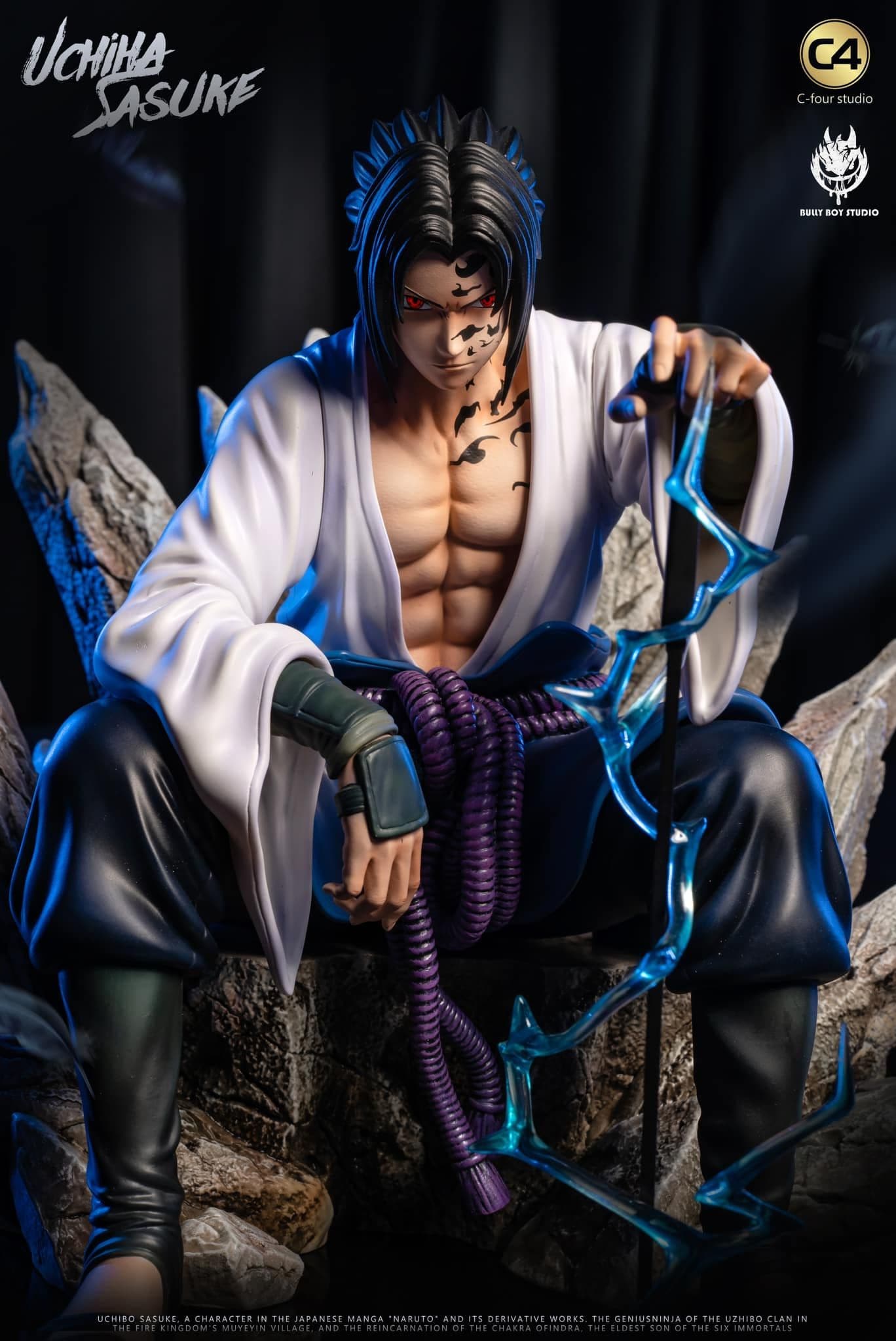 NARUTO SHIPPUDEN C4 STUDIOS Sasuke Uchiha — foto 1 de 4